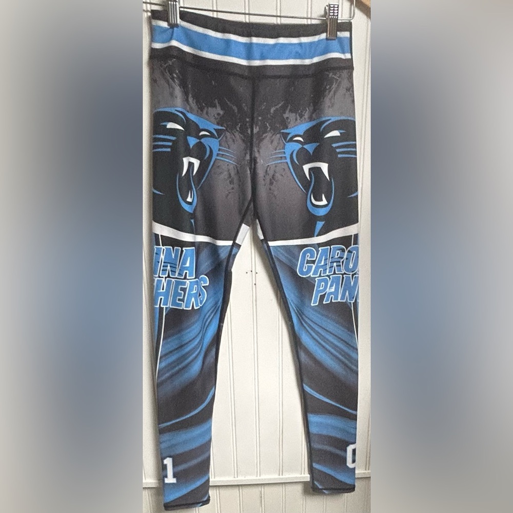 Carolina Panthers Leggings Football NFL Women’s Size Medium